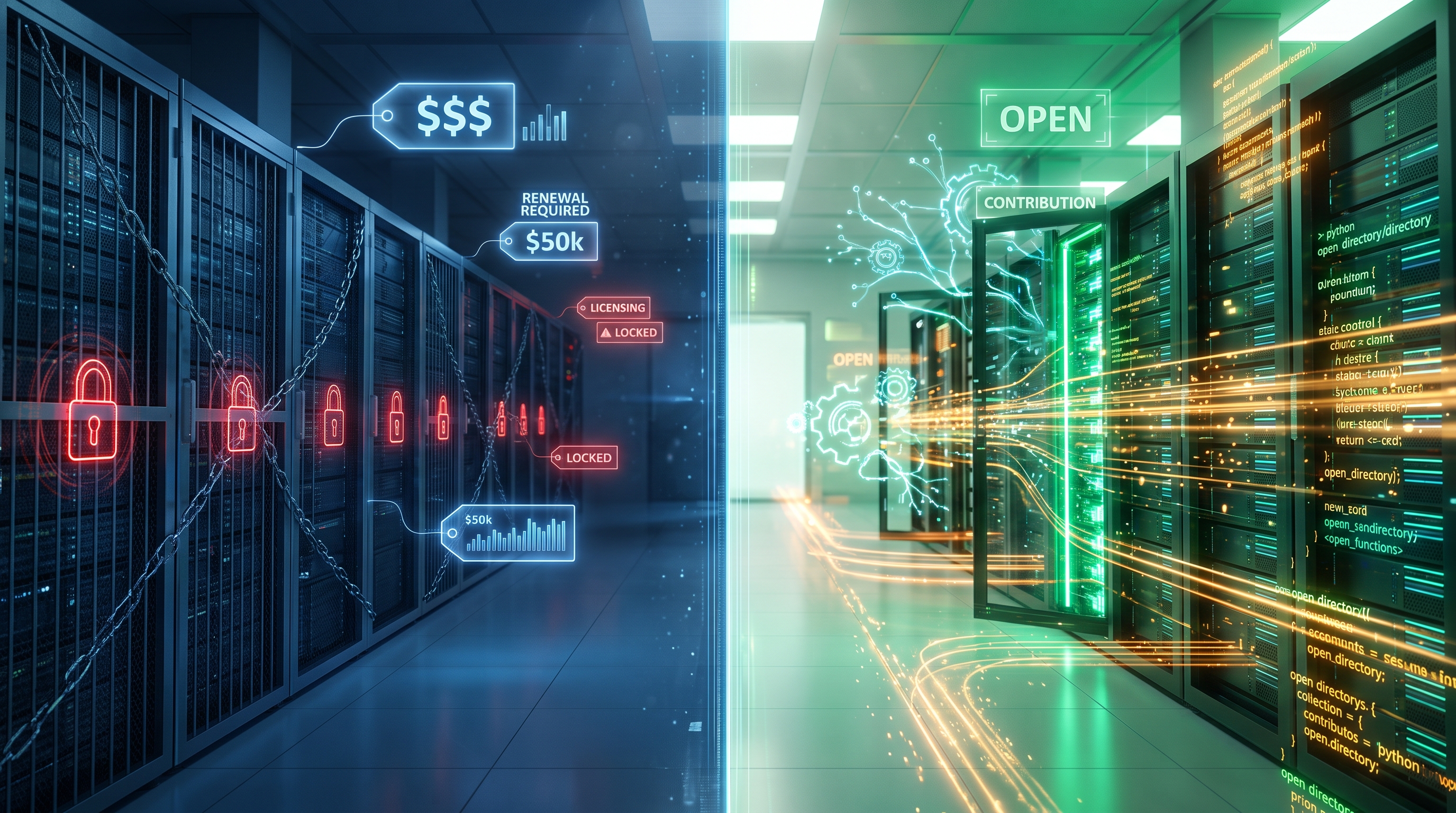 Open Source vs Payware IT Infrastruktur